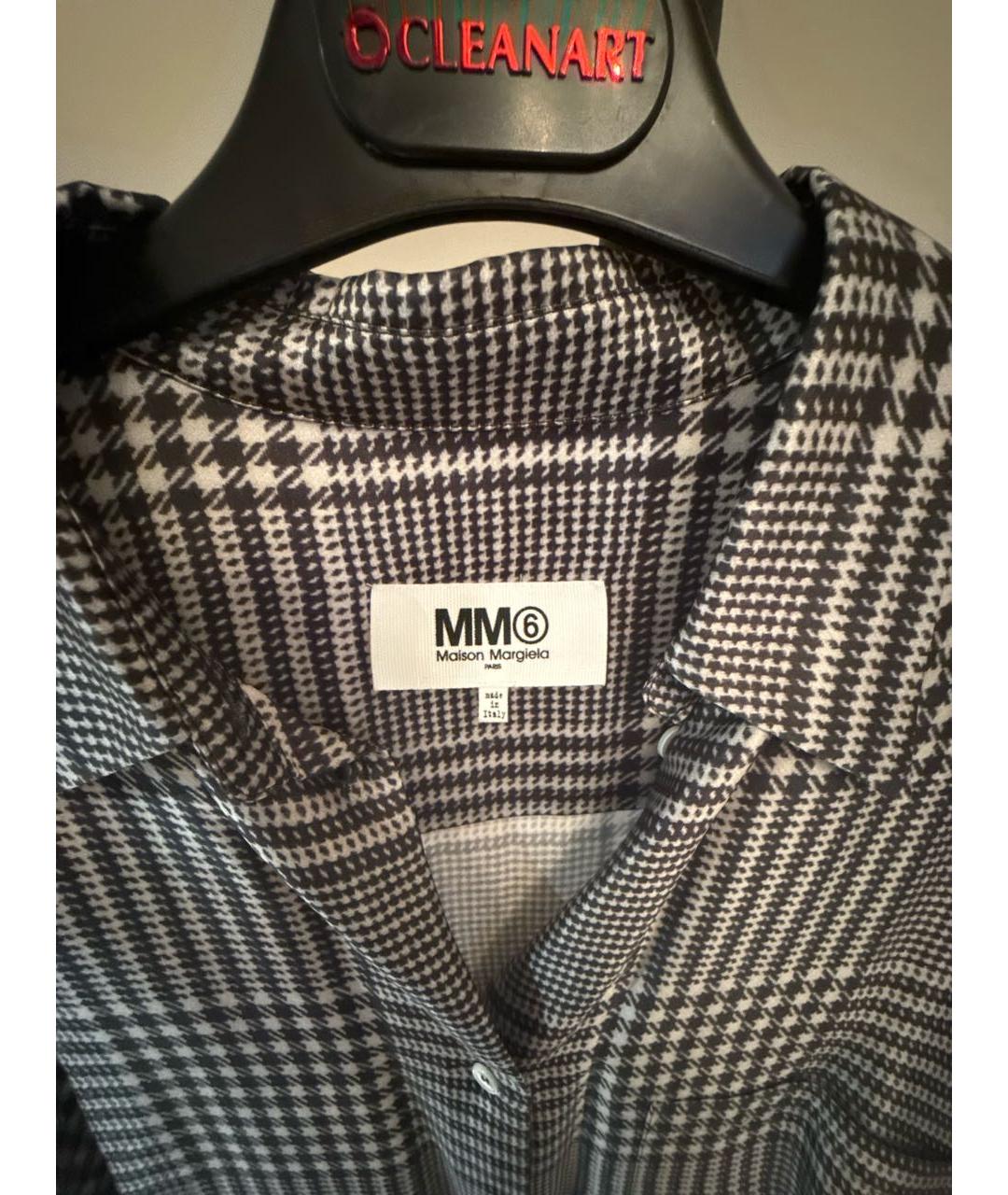 MAISON MARGIELA Черная вискозная рубашка, фото 2