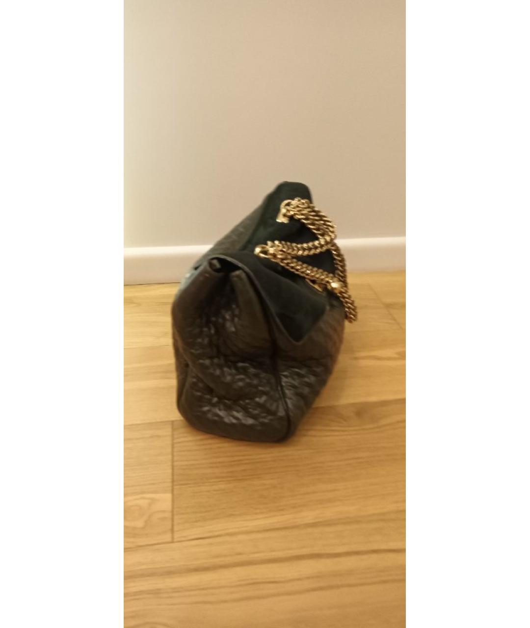 ERMANNO SCERVINO Зеленая сумка через плечо из экзотической кожи, фото 2