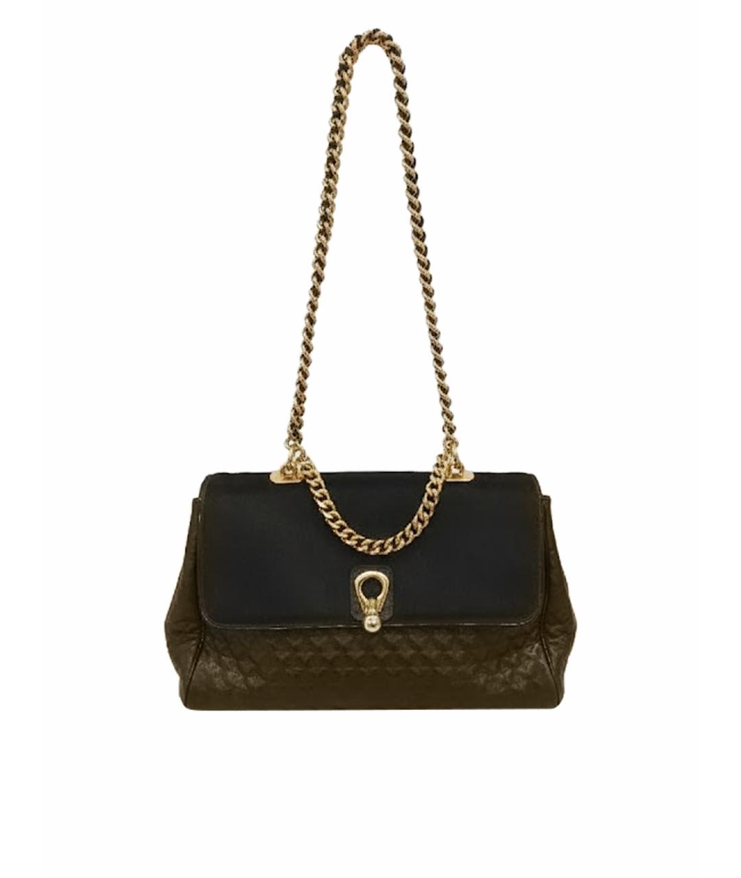 ERMANNO SCERVINO Зеленая сумка через плечо из экзотической кожи, фото 1