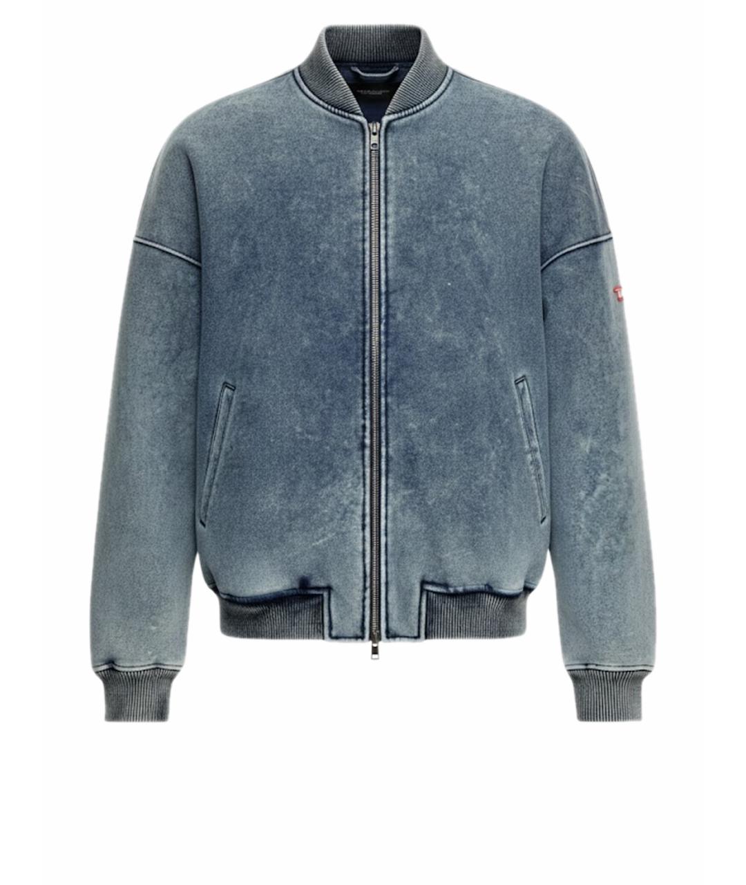 DIESEL Голубая деним куртка, фото 1