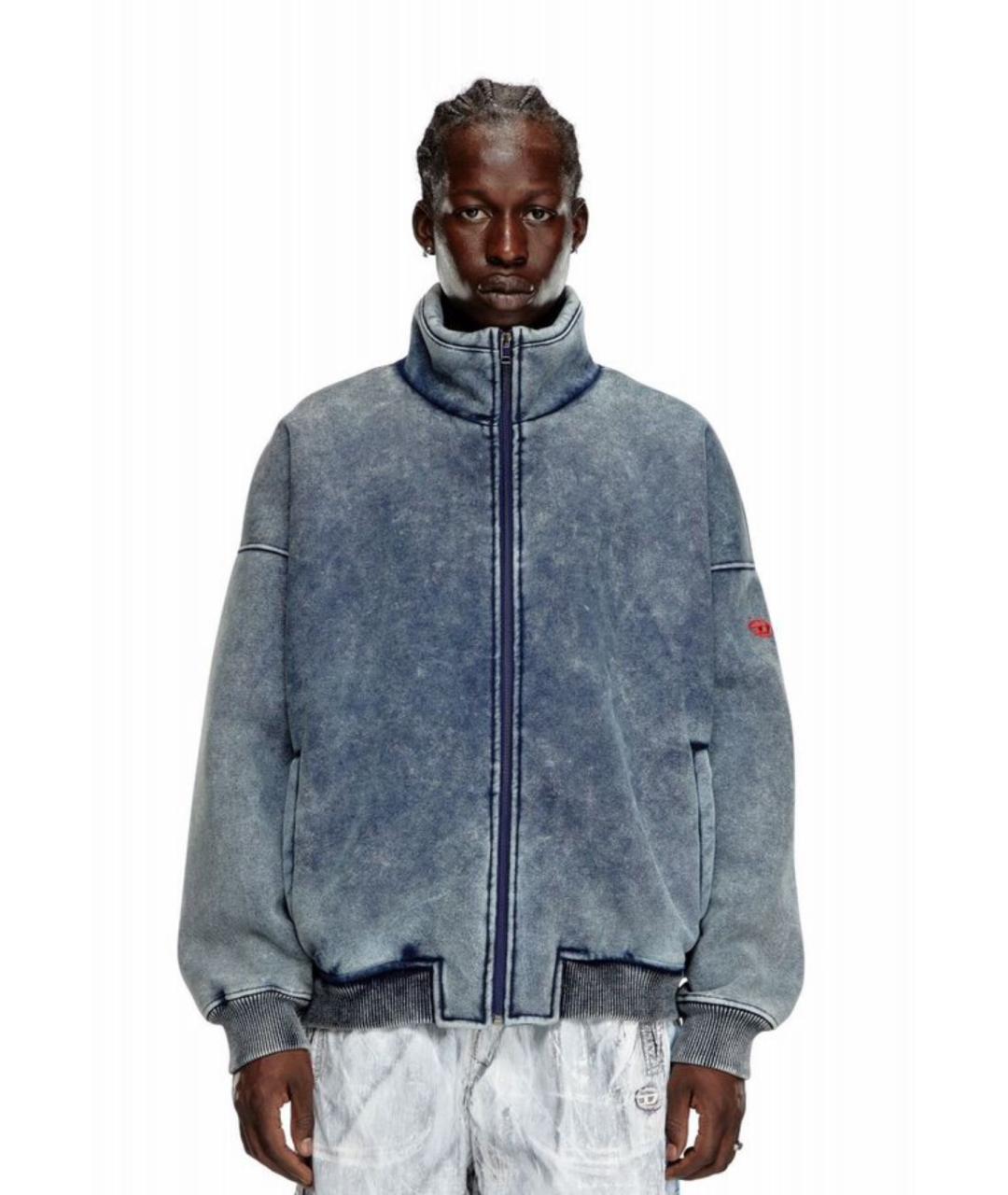 DIESEL Голубая деним куртка, фото 3