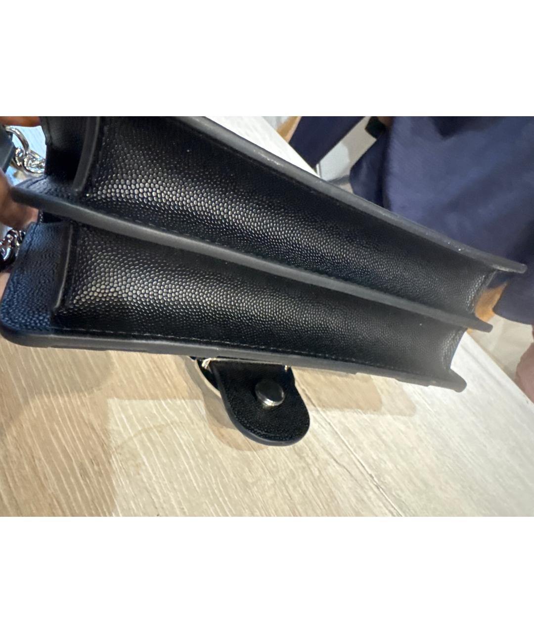 PINKO Черная кожаная сумка через плечо, фото 7