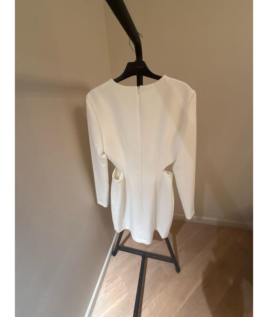 P.A.R.O.S.H. Белое коктейльное платье, фото 3