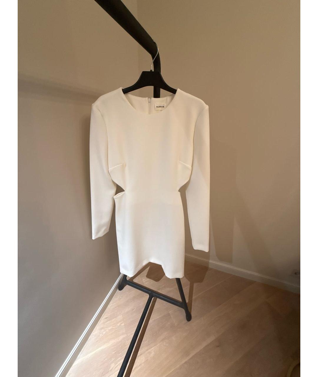 P.A.R.O.S.H. Белое коктейльное платье, фото 5