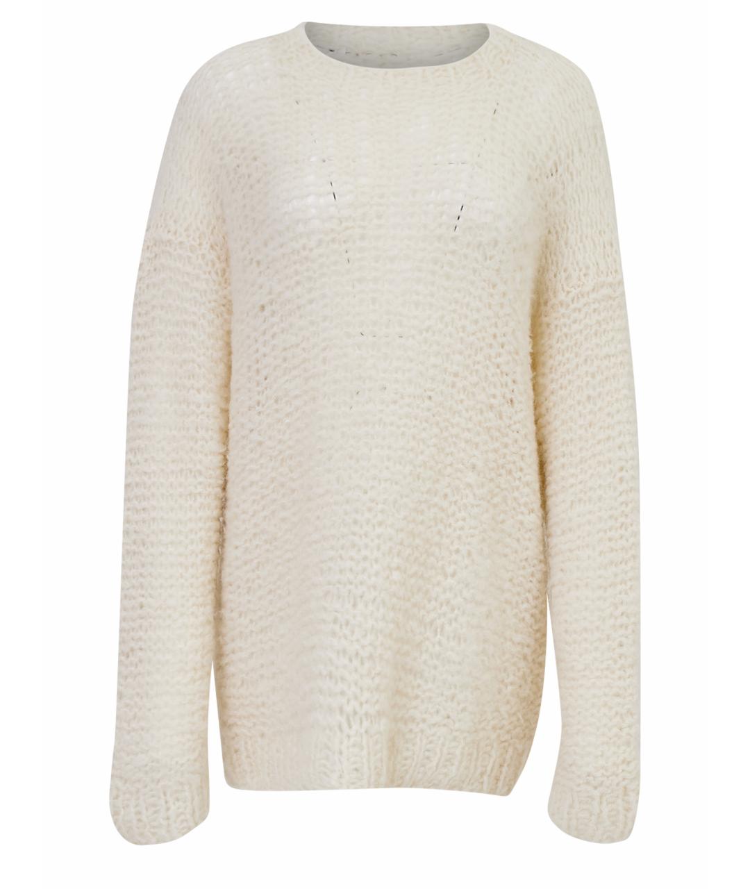 THE ROW Бежевый шерстяной джемпер / свитер, фото 1