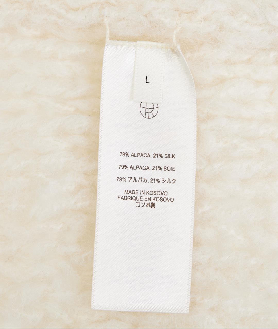 THE ROW Бежевый шерстяной джемпер / свитер, фото 5