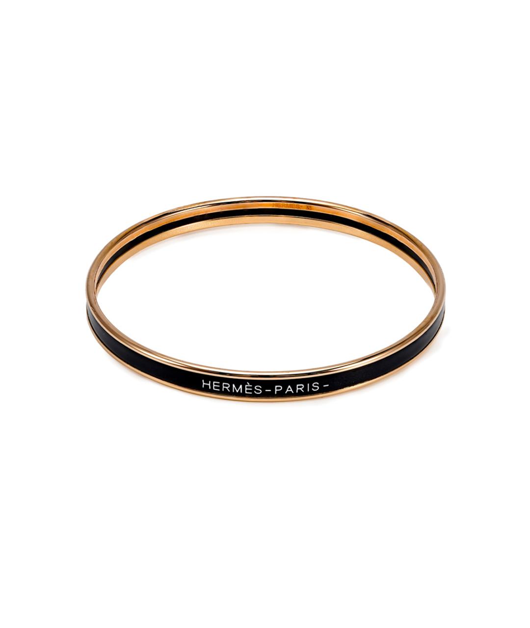 HERMES Черный браслет, фото 5