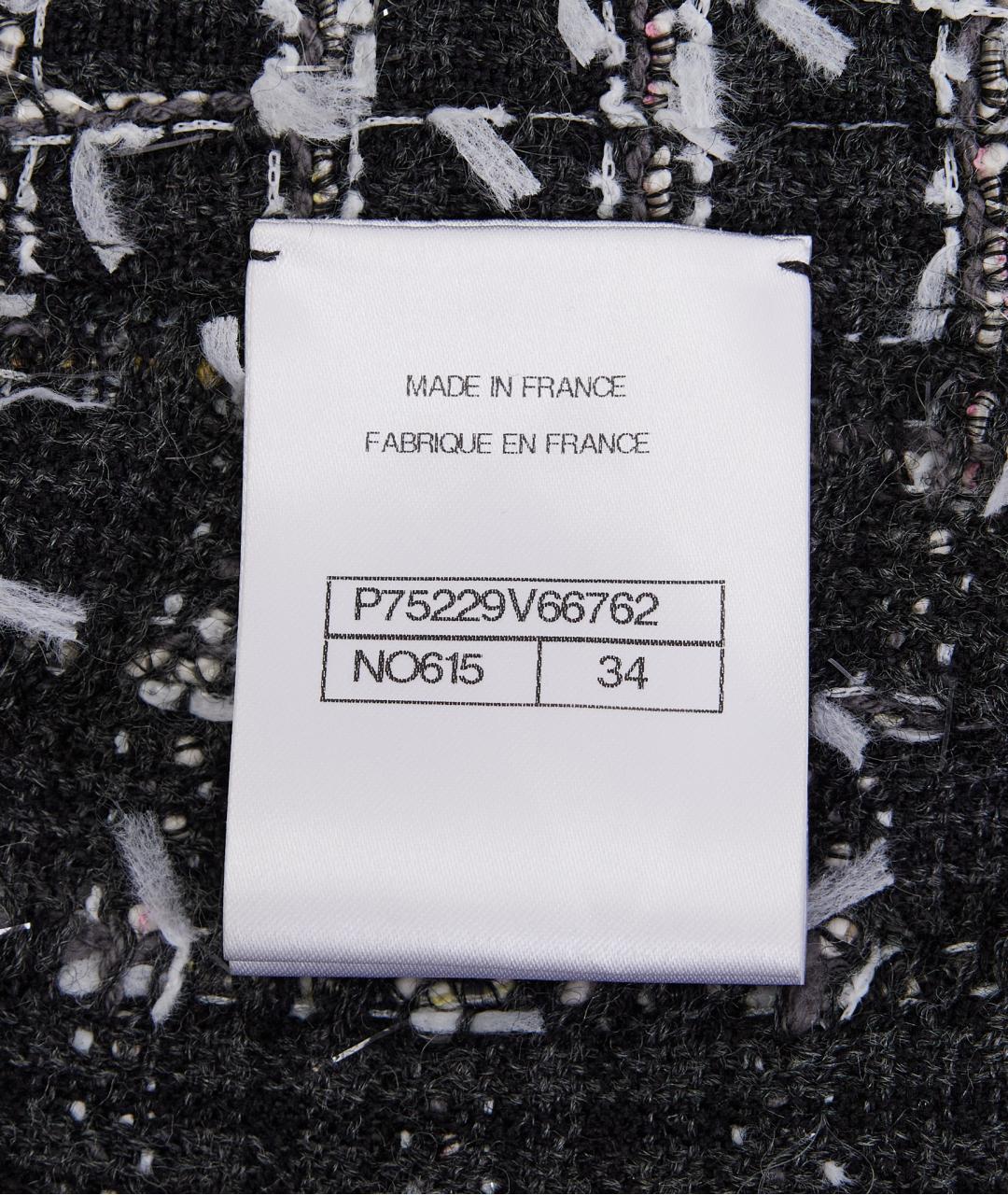 CHANEL Черный шерстяной жакет/пиджак, фото 6