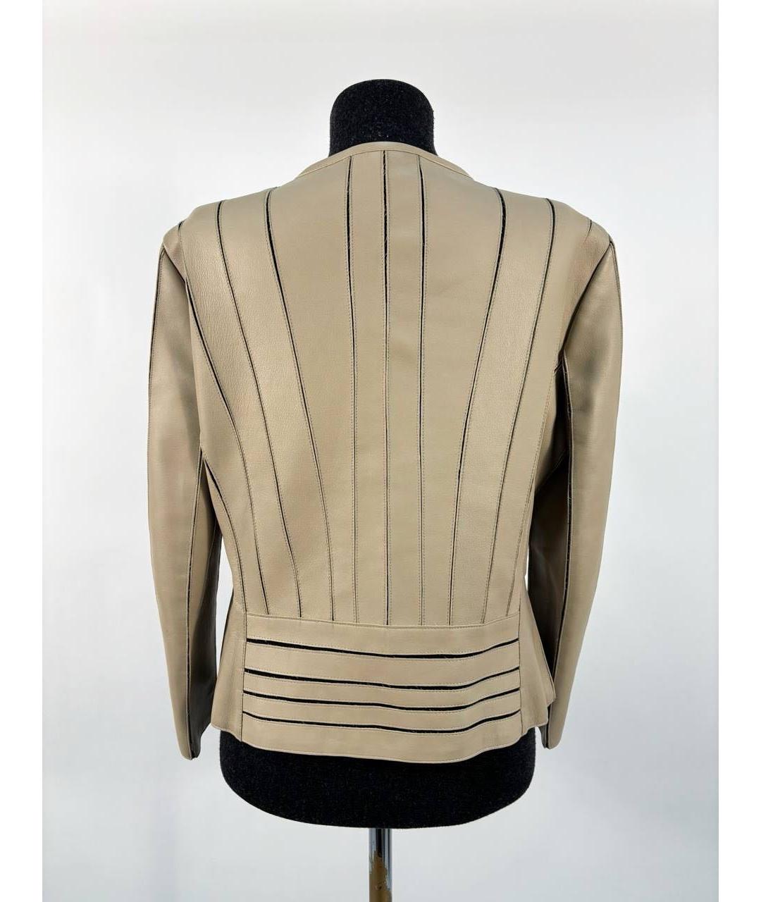 VERSACE Кожаная куртка, фото 2