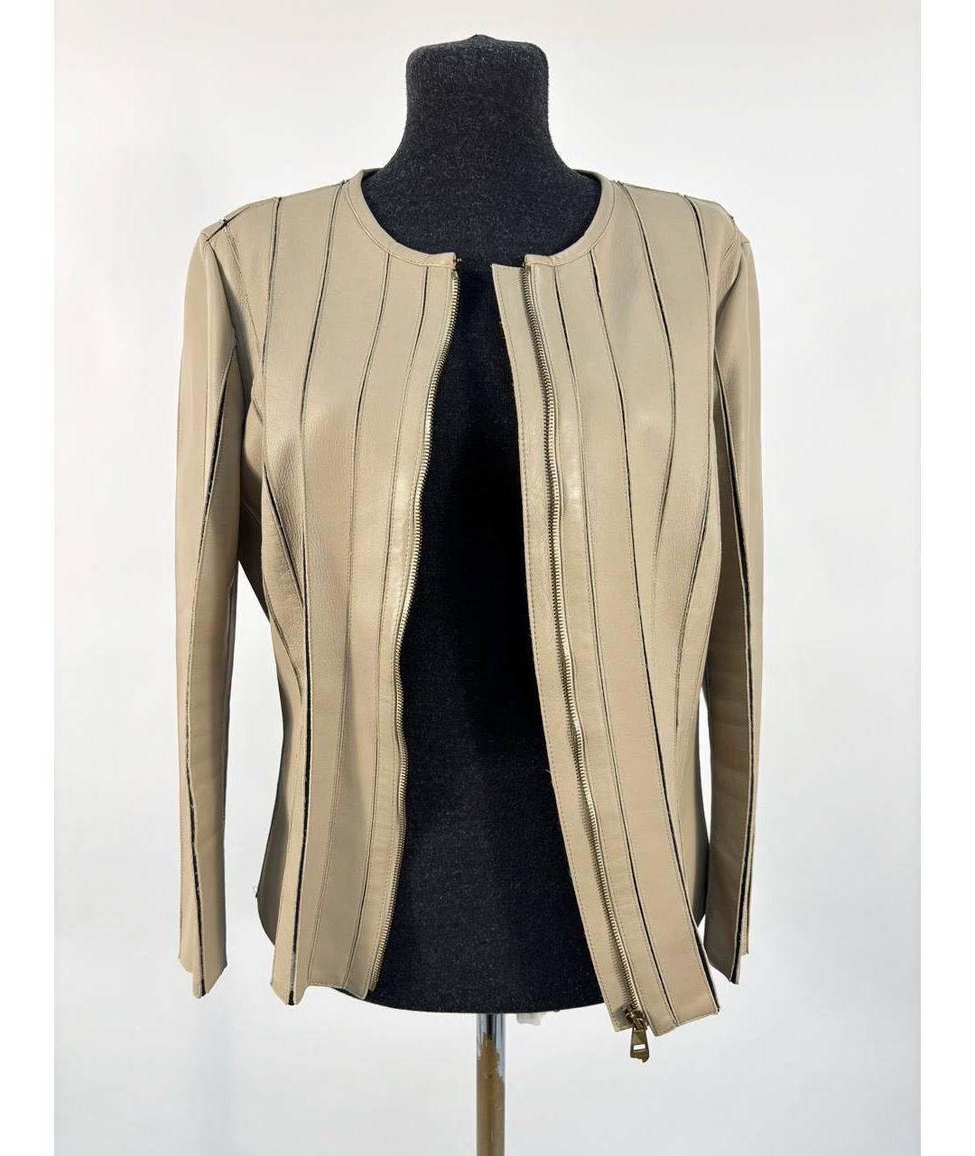 VERSACE Кожаная куртка, фото 6