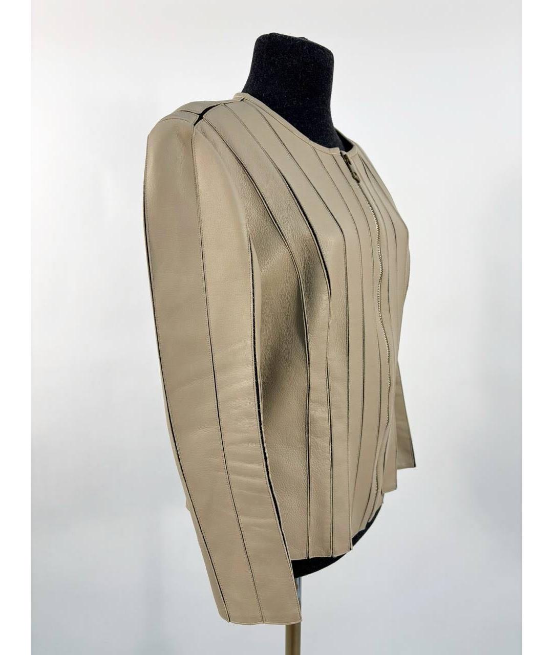 VERSACE Кожаная куртка, фото 5