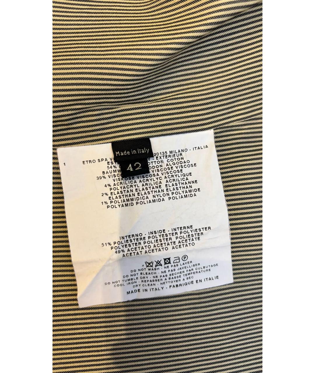 ETRO Мульти вискозное пальто, фото 4