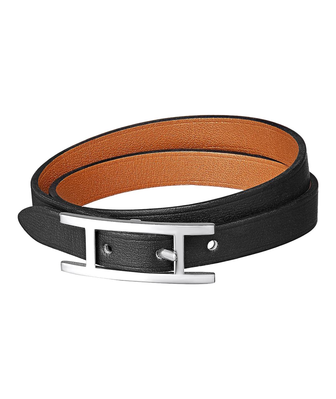 HERMES Мульти кожаный браслет, фото 1