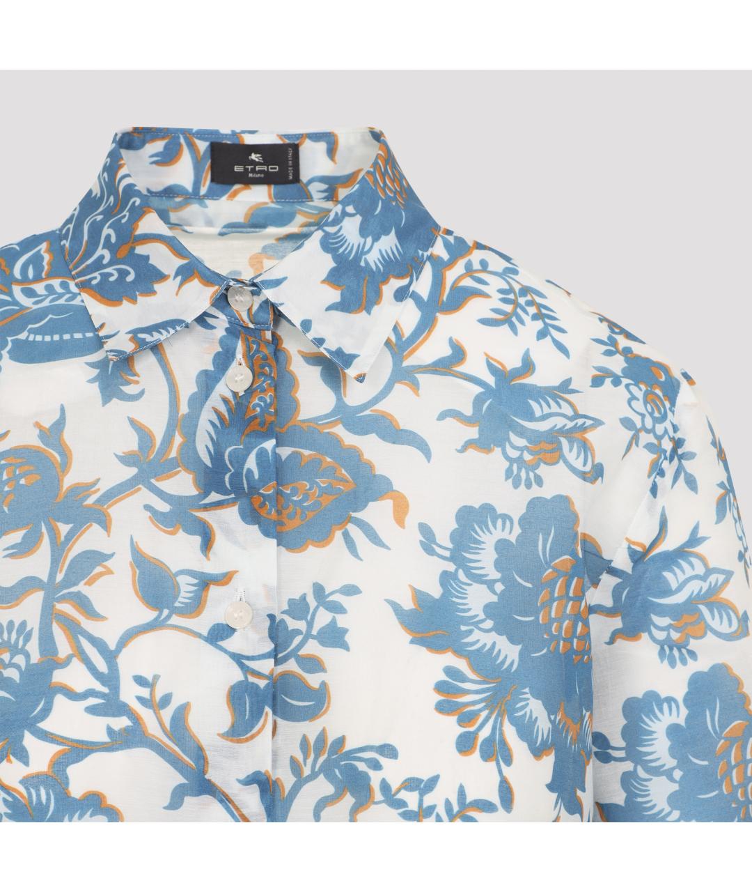 ETRO Мульти хлопковая рубашка, фото 4
