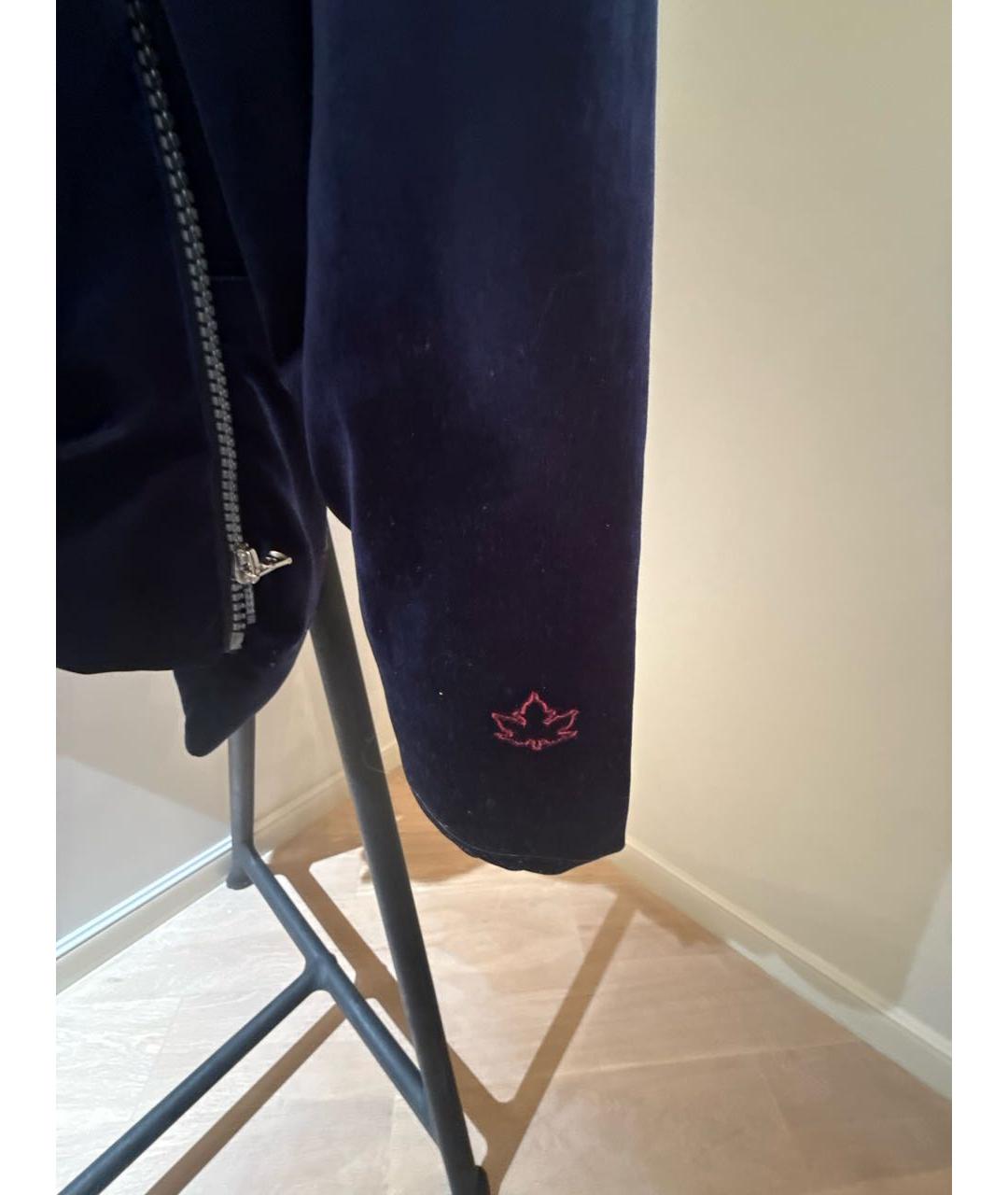 CANADA GOOSE Синяя бархатная куртка, фото 2