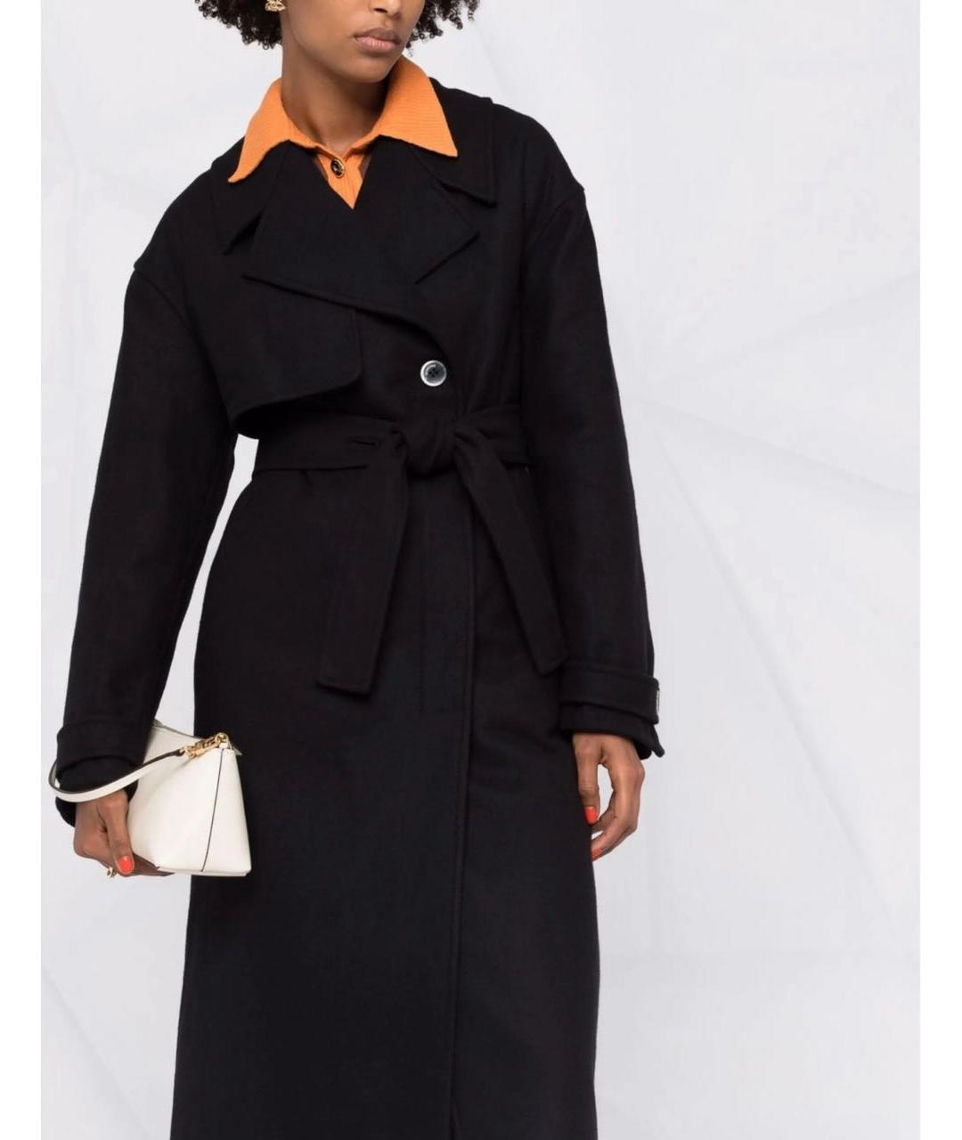 JACQUEMUS Черное пальто, фото 6