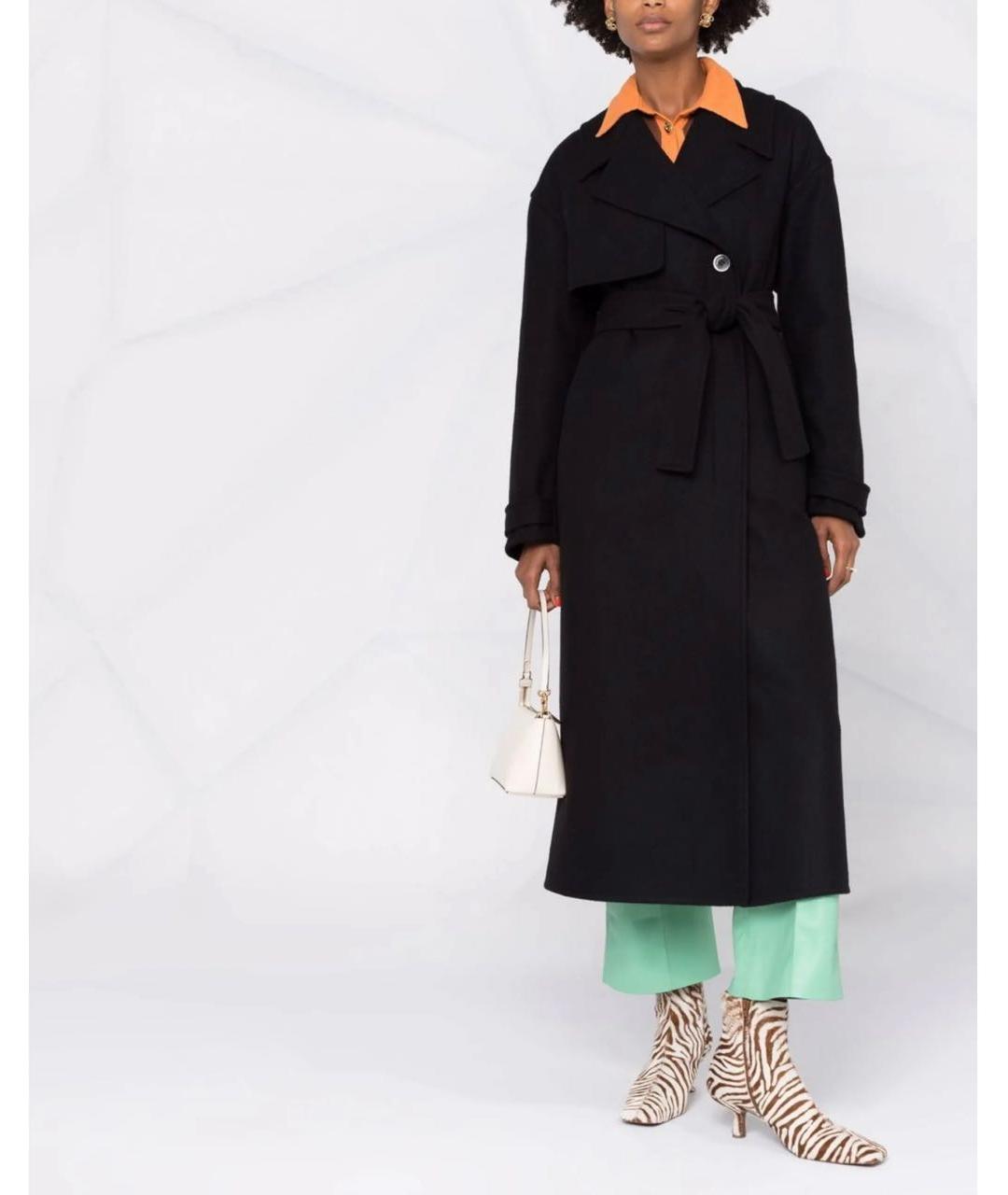 JACQUEMUS Черное пальто, фото 3