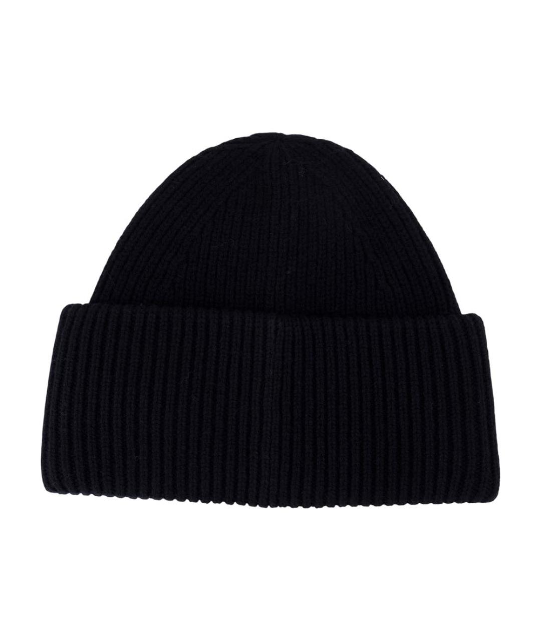 ACNE STUDIOS Черная шерстяная шапка, фото 2