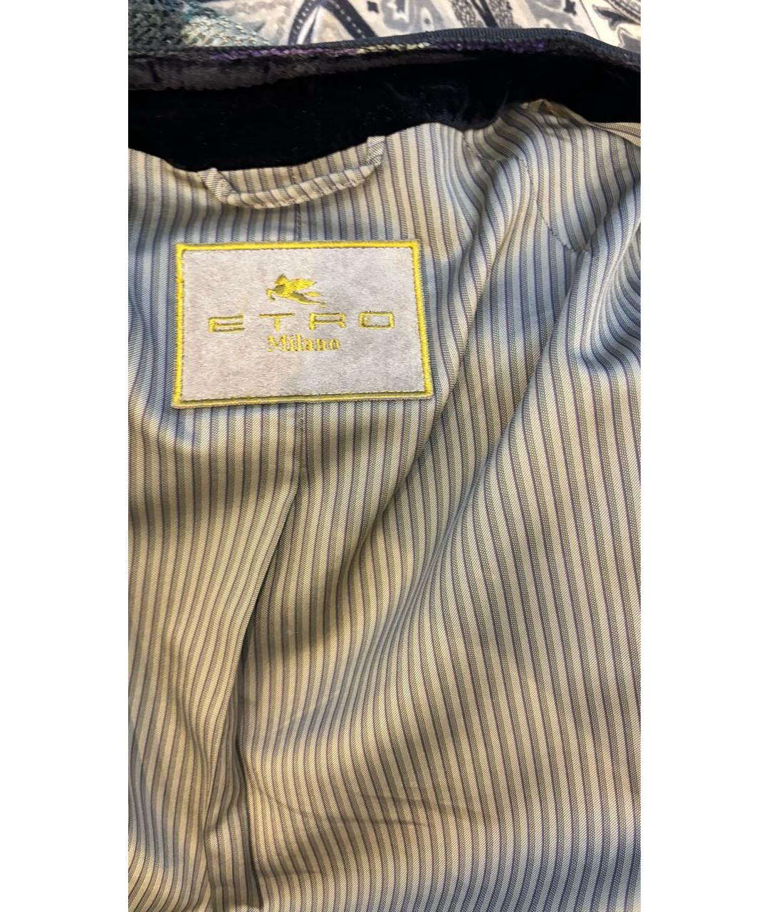 ETRO Мульти шерстяное пальто, фото 3