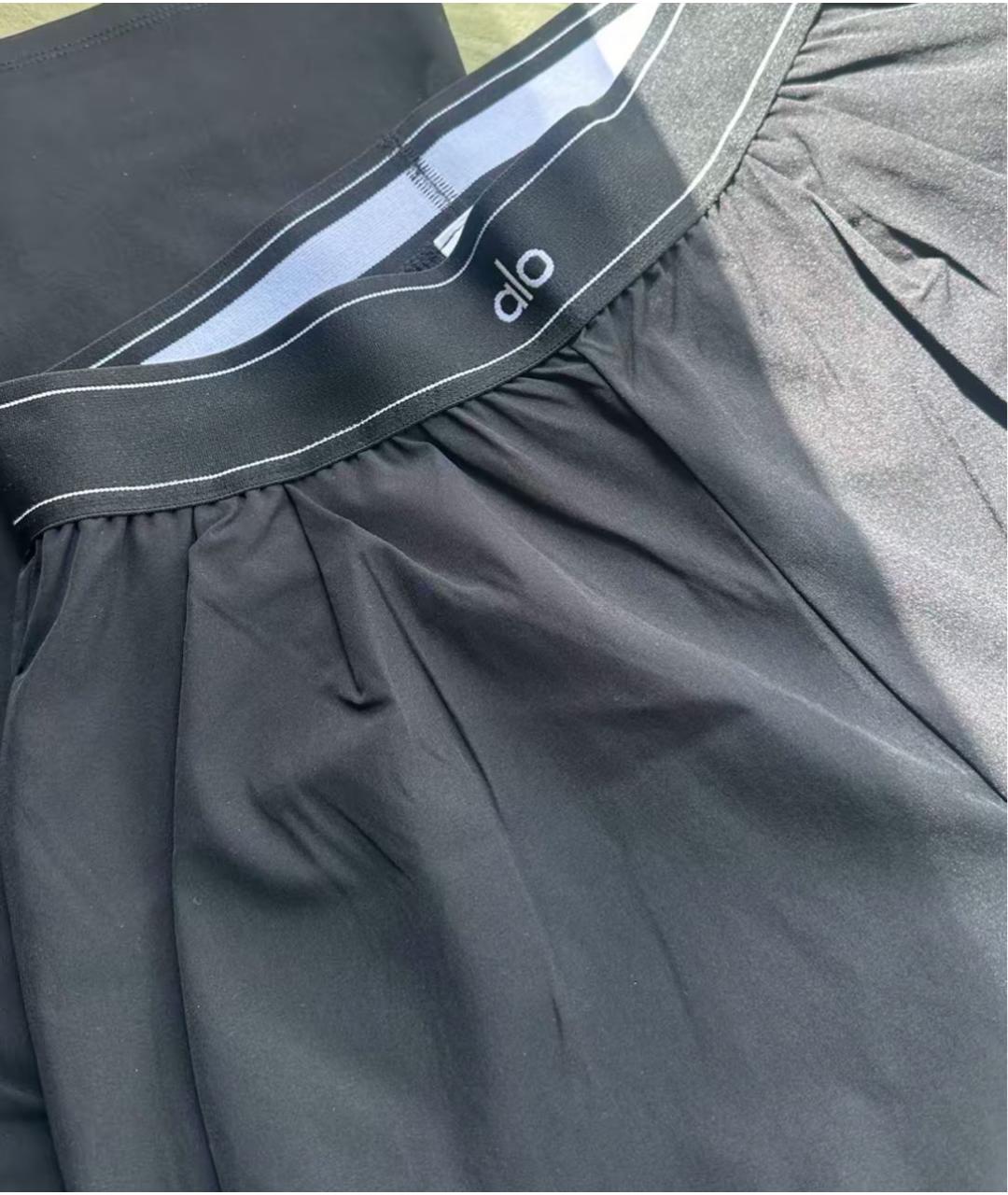 ALO YOGA Черные спортивные брюки и шорты, фото 6