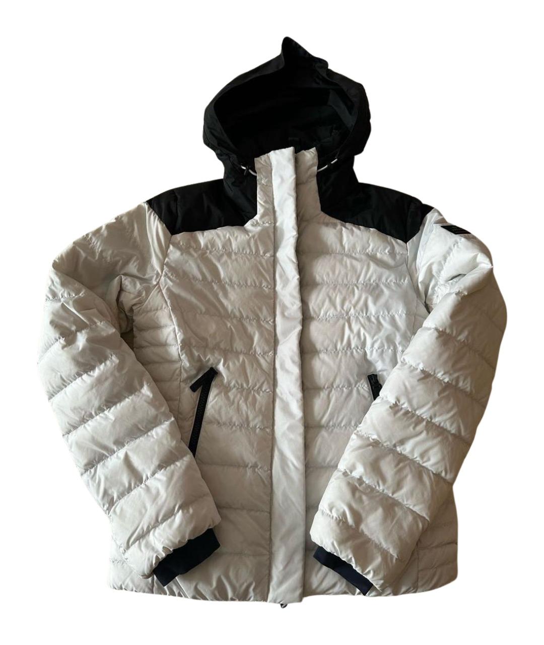 BOGNER Белый полиэстеровый пуховик, фото 1