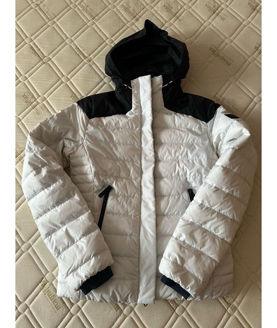 BOGNER Белый полиэстеровый пуховик, фото 5