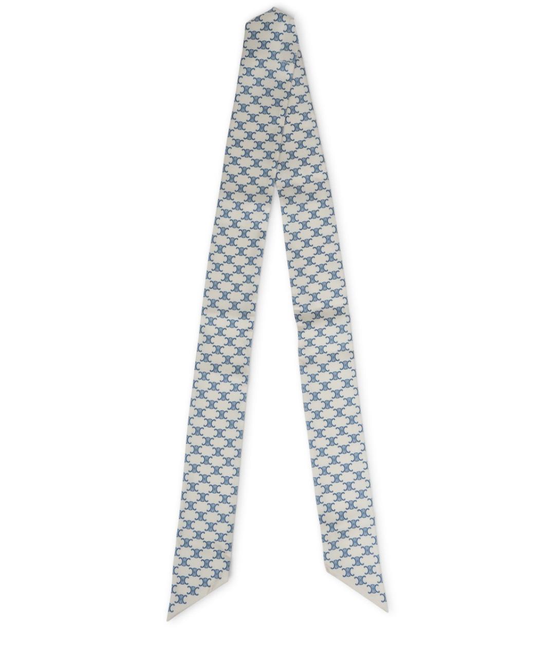 CELINE Мульти шелковый шарф, фото 1