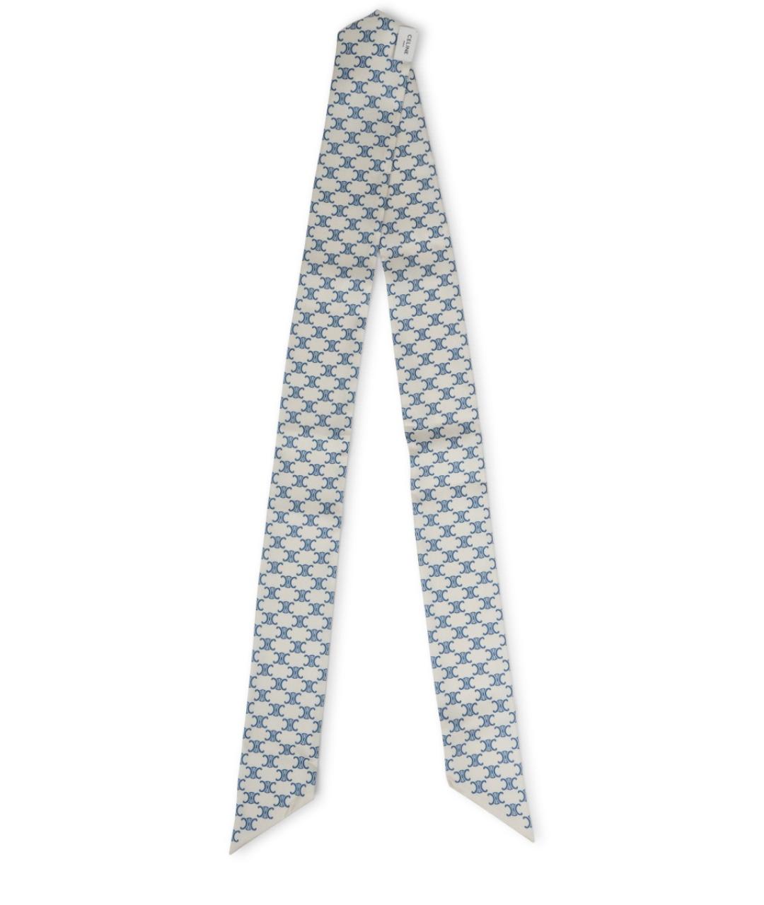 CELINE Мульти шелковый шарф, фото 2