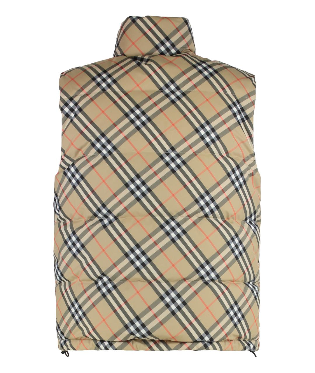 BURBERRY Мульти полиэстеровый жилет, фото 2