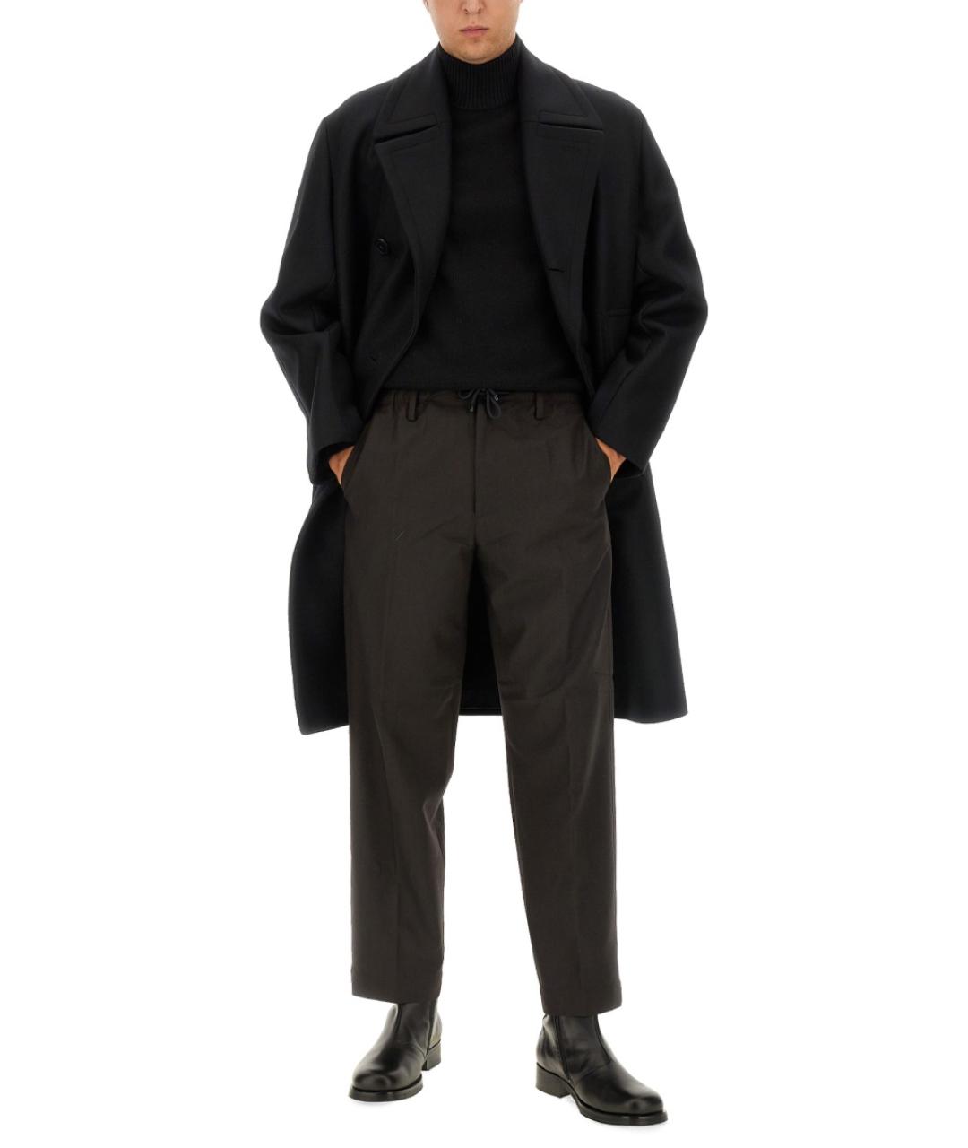 DRIES VAN NOTEN Черный шерстяной джемпер / свитер, фото 3