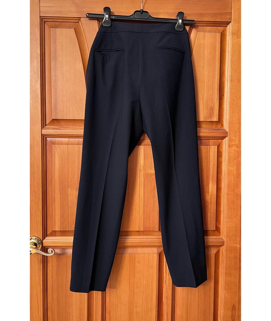 RALPH LAUREN Темно-синие прямые брюки, фото 2