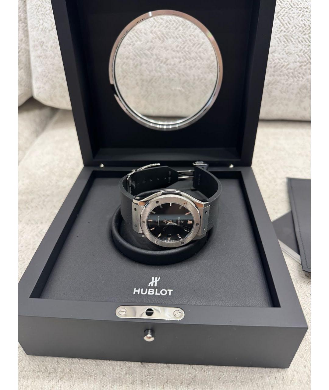 HUBLOT Серебряные латунные часы, фото 4