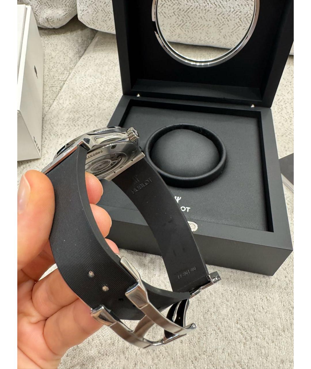 HUBLOT Серебряные латунные часы, фото 2