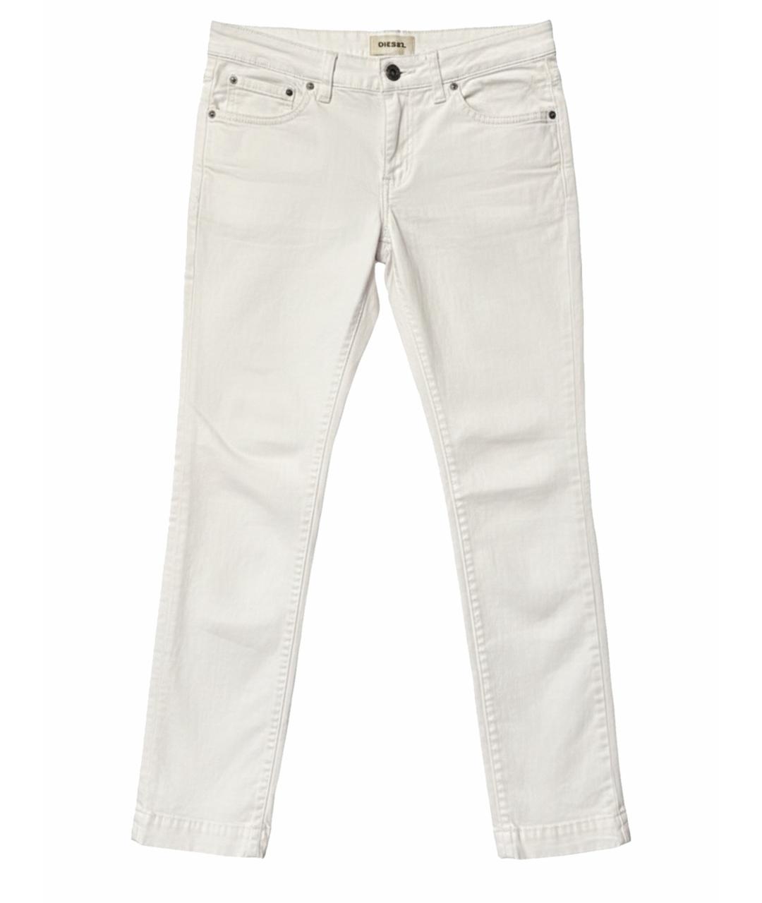 DIESEL Белые джинсы слим, фото 1
