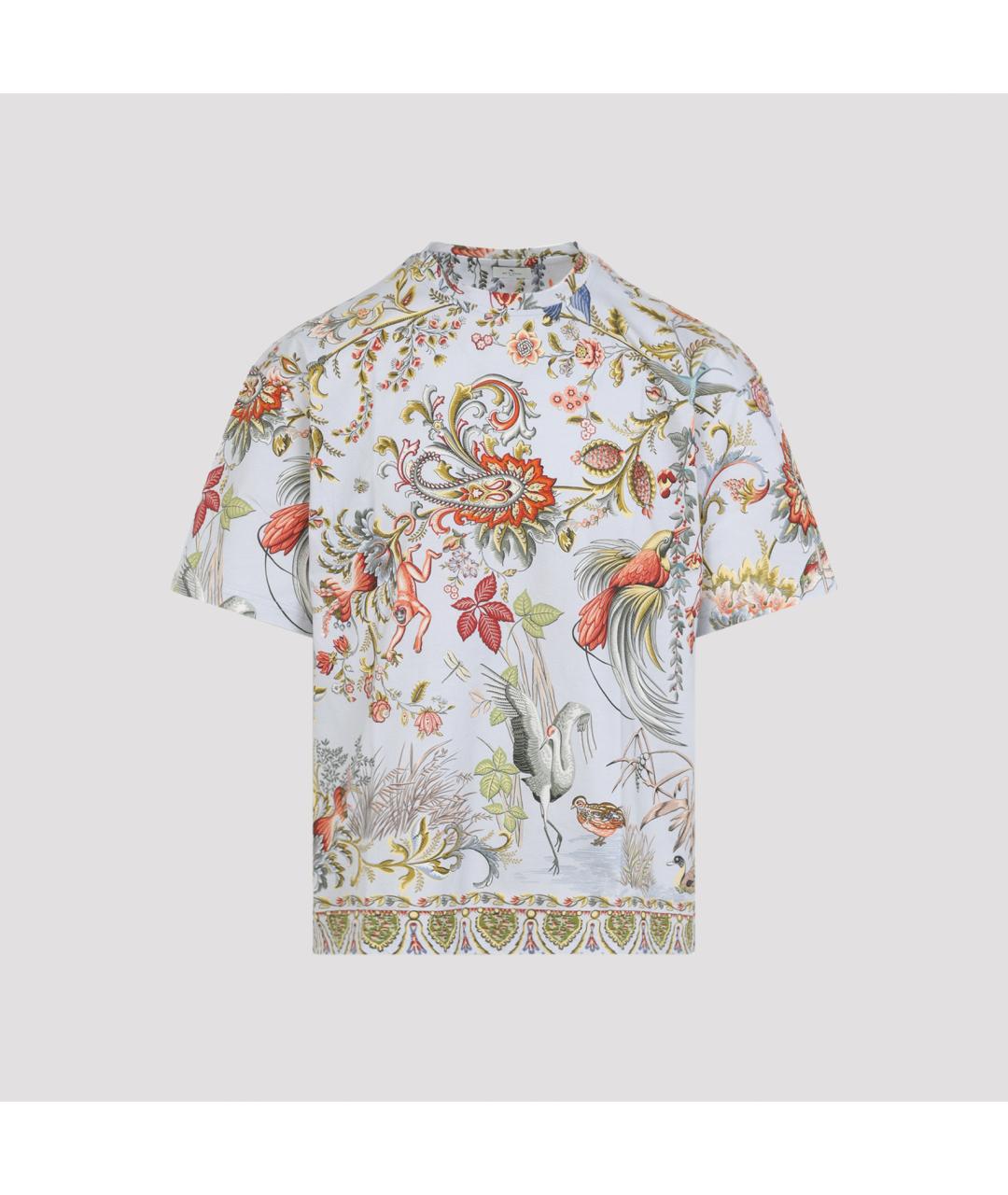 ETRO Мульти хлопковая футболка, фото 2