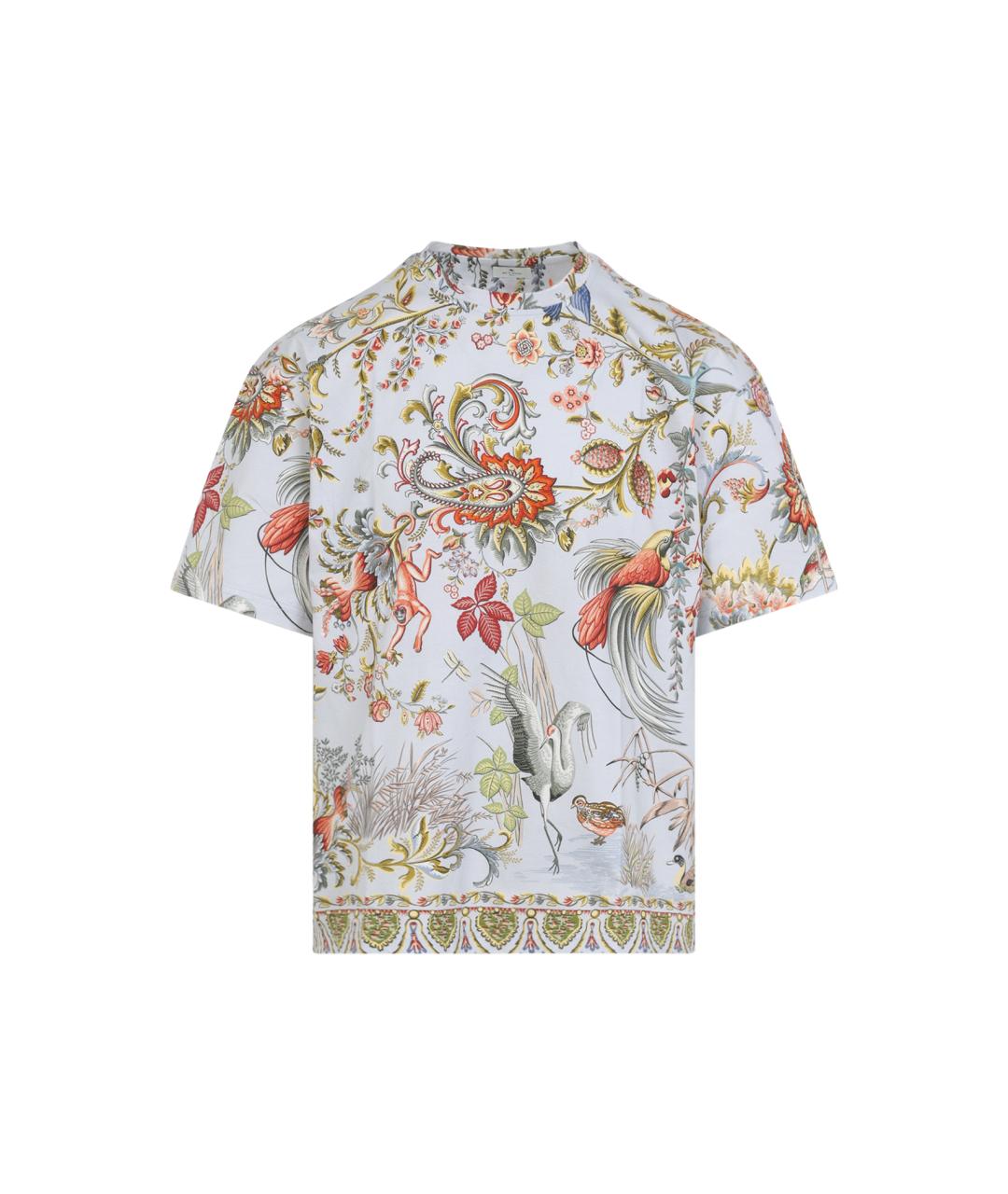 ETRO Мульти хлопковая футболка, фото 1