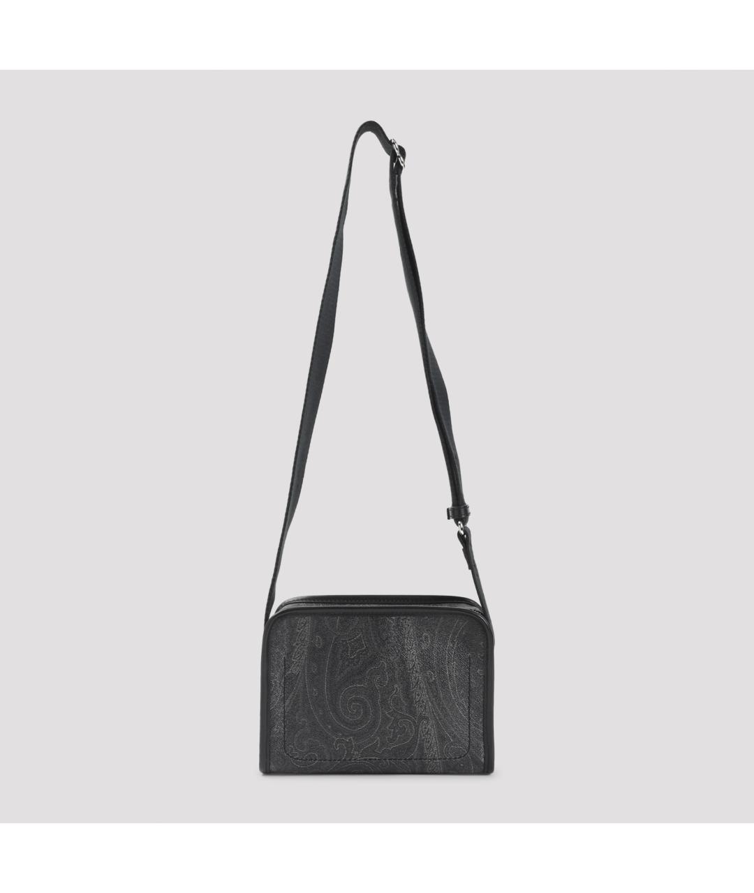 ETRO Черная синтетическая сумка на плечо, фото 3