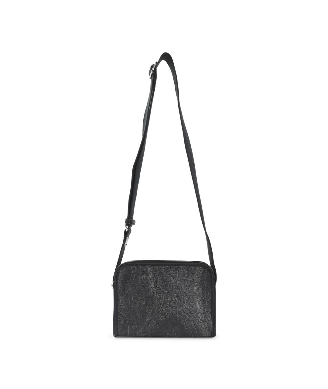 ETRO Черная синтетическая сумка на плечо, фото 1