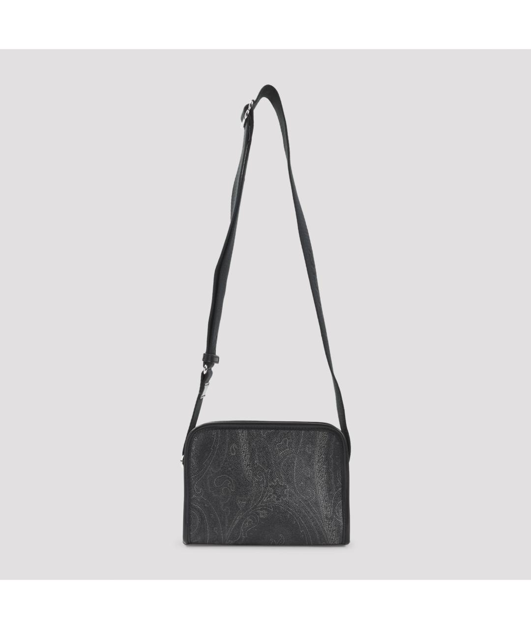 ETRO Черная синтетическая сумка на плечо, фото 2