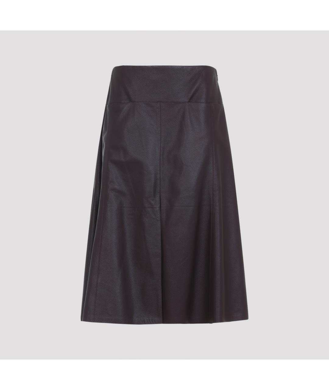 ALAIA Кожаная юбка миди, фото 3