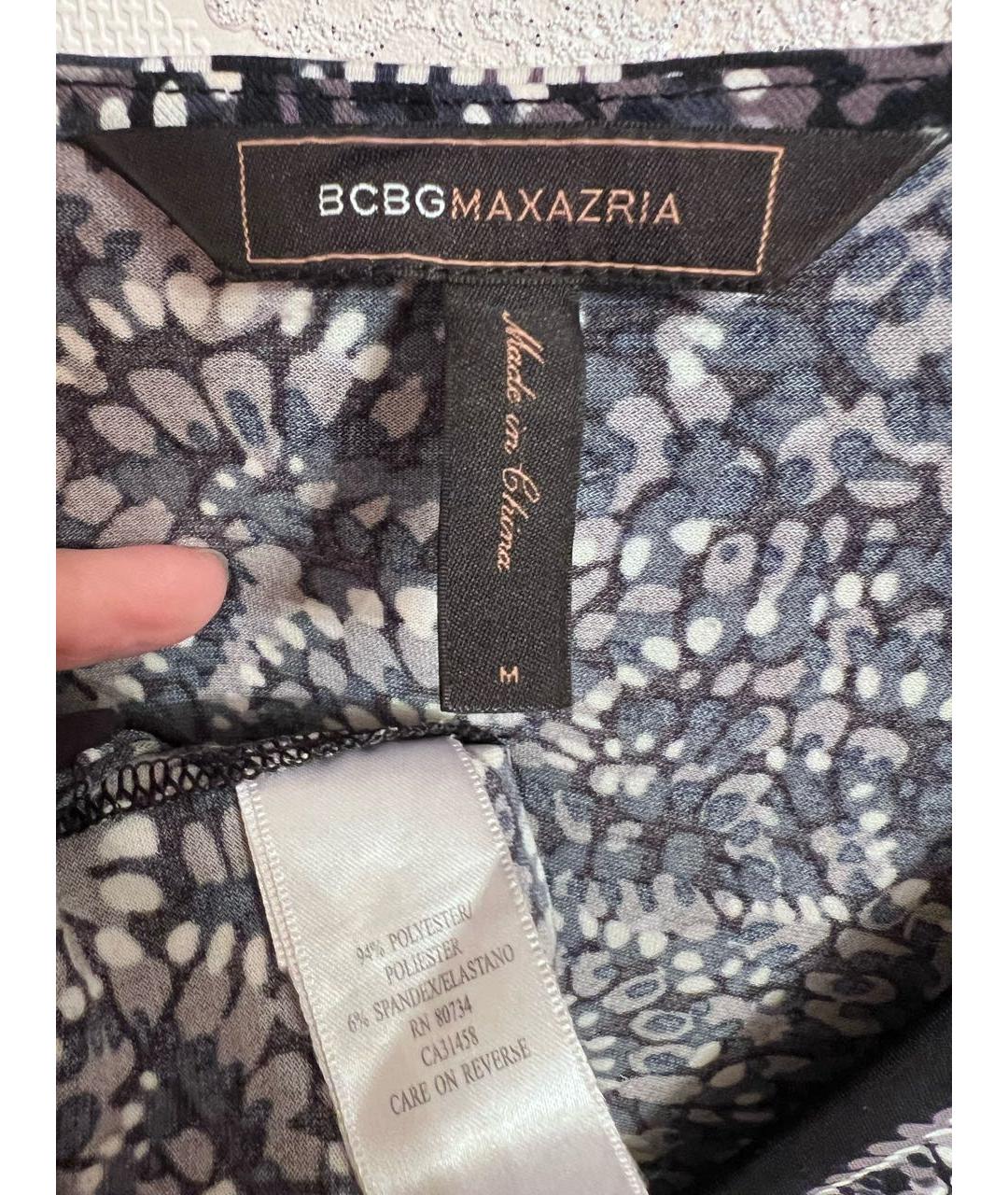 BCBG MAXAZRIA Черное повседневное платье, фото 3