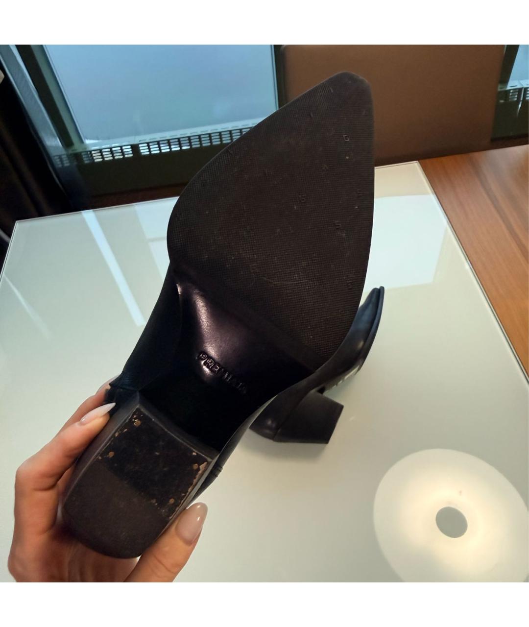 PREMIATA Черные кожаные ботильоны, фото 6