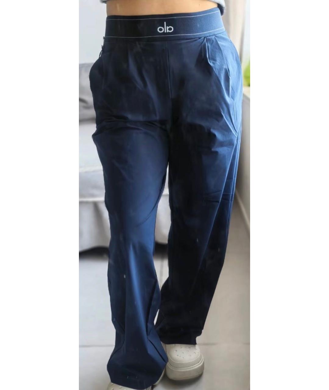 ALO YOGA Темно-синие спортивные брюки и шорты, фото 4