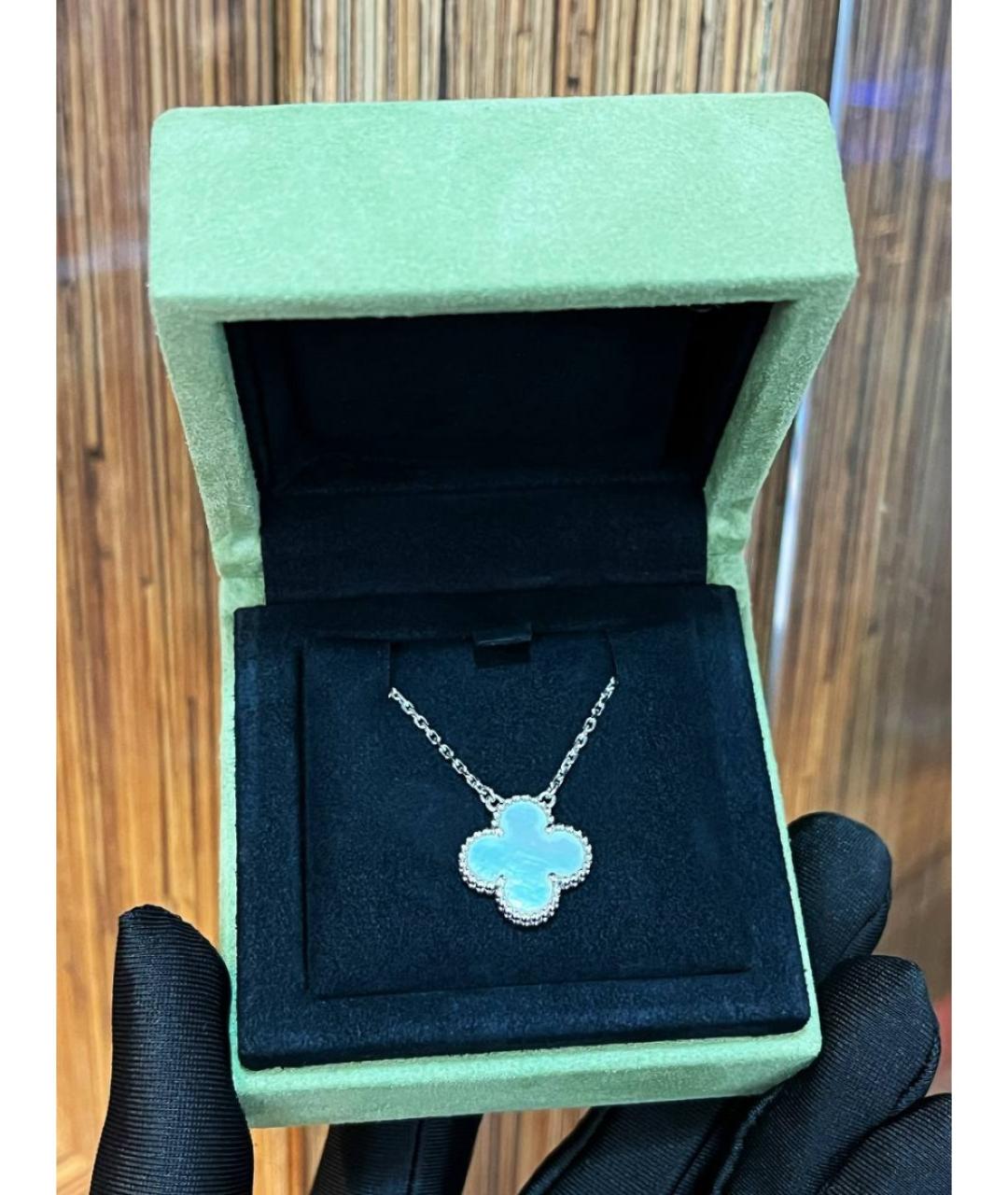 VAN CLEEF & ARPELS Золотая подвеска из белого золота, фото 2