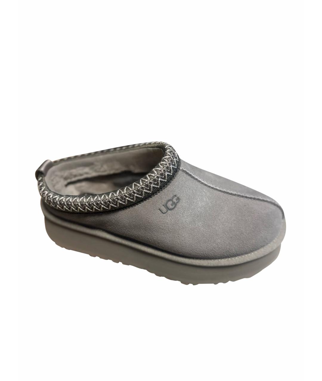 UGG AUSTRALIA Серые замшевые ботинки, фото 1