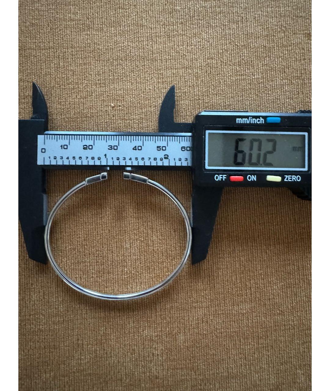 TIFFANY&CO Серебрянный браслет из белого золота, фото 3