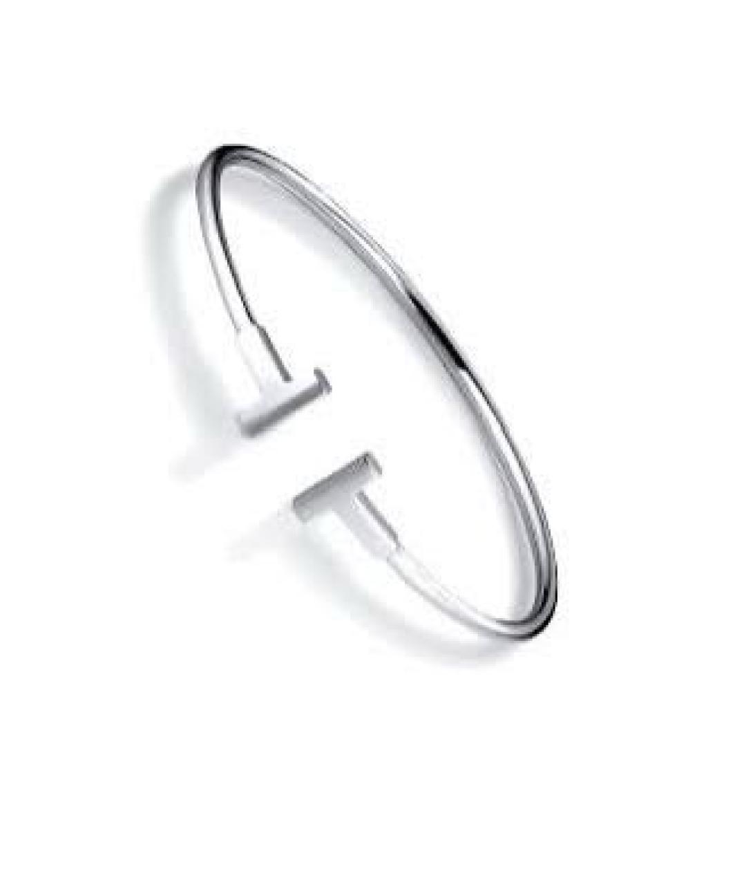 TIFFANY&CO Серебрянный браслет из белого золота, фото 2