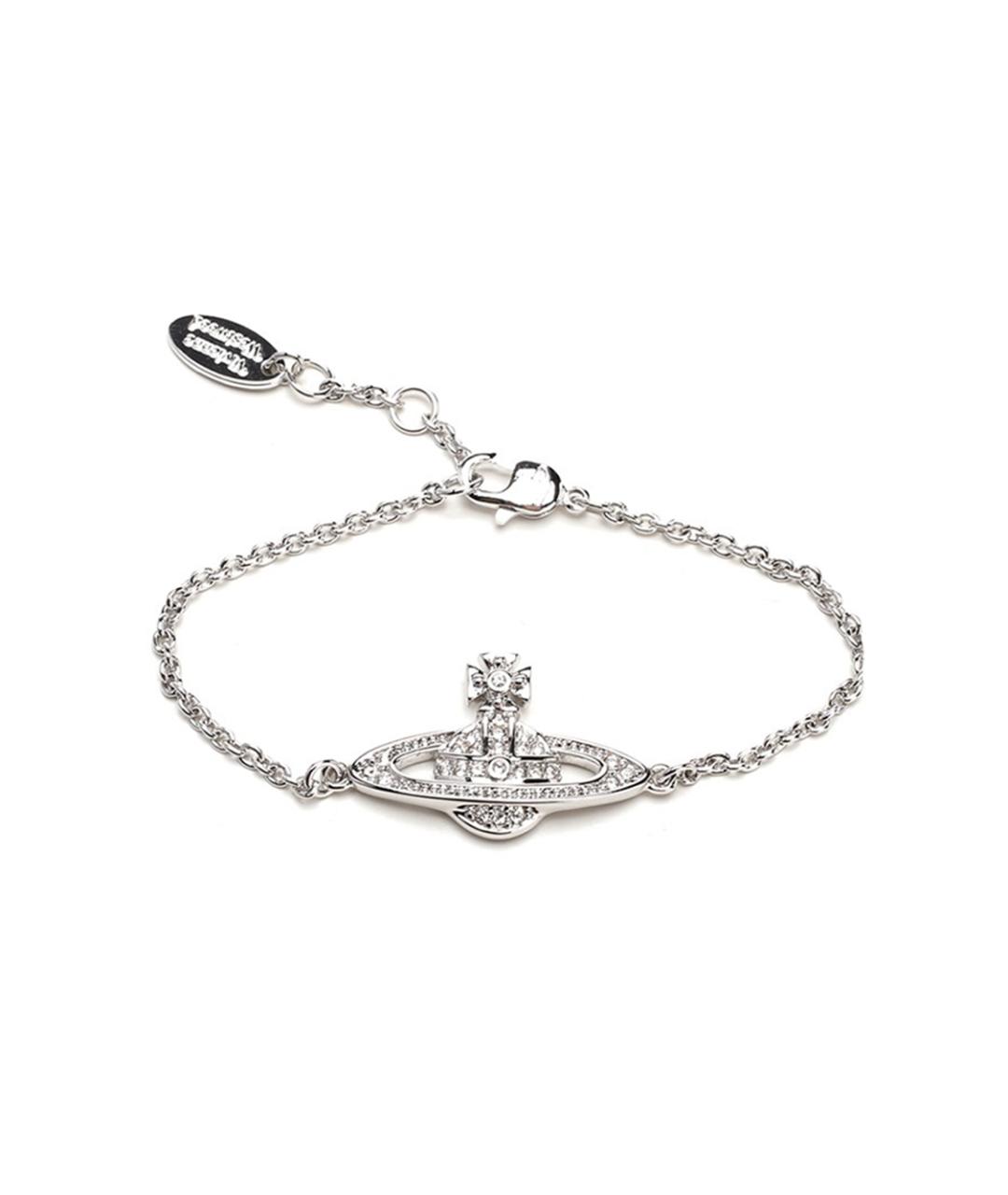 VIVIENNE WESTWOOD Серебрянный латунный браслет, фото 4