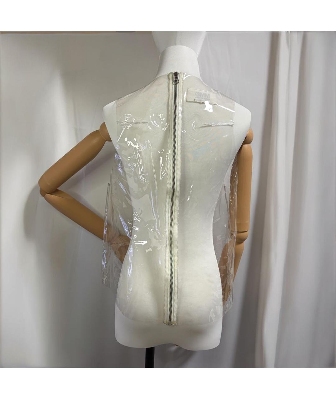 MM6 MAISON MARGIELA Полиуретановый жилет, фото 2