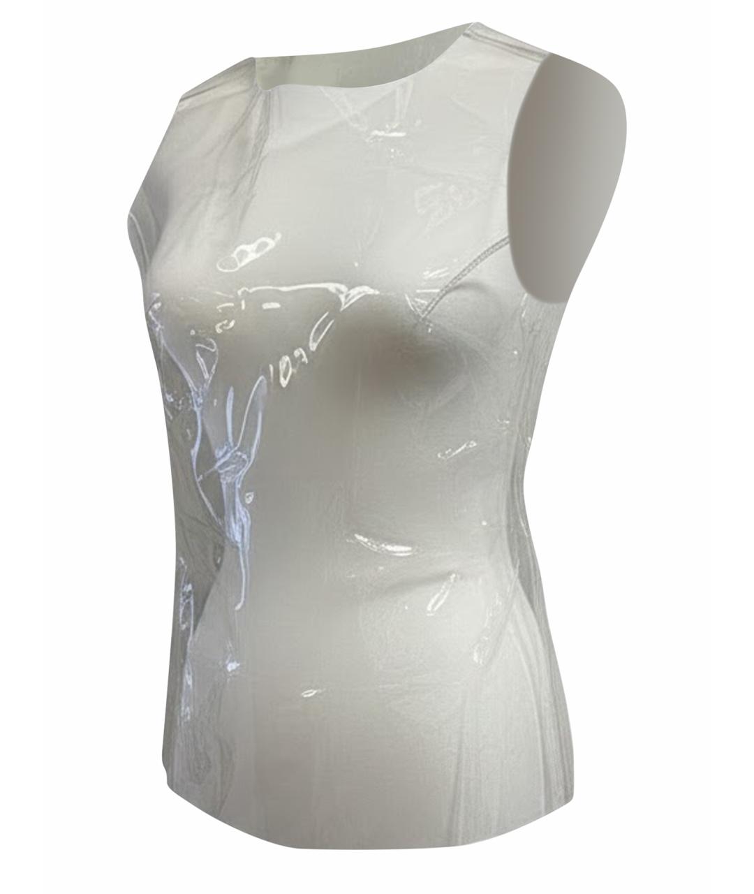 MM6 MAISON MARGIELA Полиуретановый жилет, фото 1